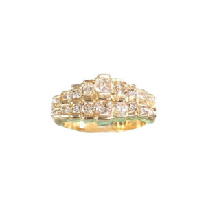 Diamond Stairway Ring