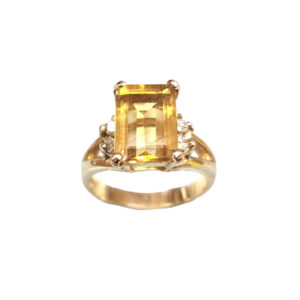 Citrine "Mind Stone" Ring