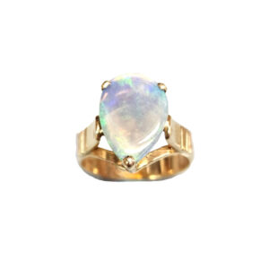 Pear Shape Opal Ring