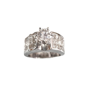 Classic Invisible Set Wedding Ring (WG)