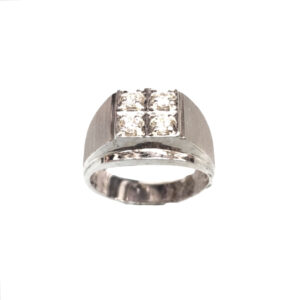 Dice Diamond Ring (WG)