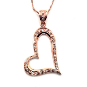 Ambiguous Heart Pendant (RG)