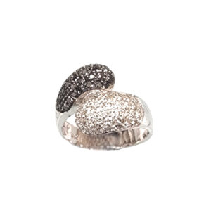 Black & White Ring (WG)