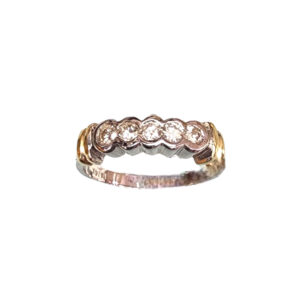 0.55 CT Two Tone Ring (WG)