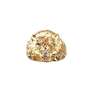 Mini Lion Head Ring
