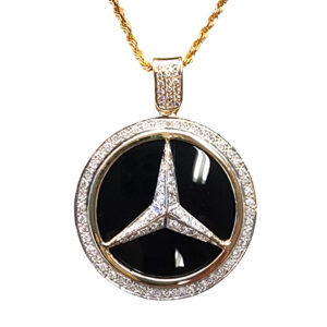 MB Diamond Onyx Pendant