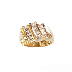 Tritium Diamond Ring
