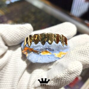 8 Teeth Bottom Grill/High Polish