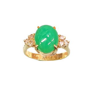 Verde Solido Jade Ring