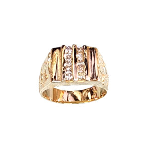 Double Row Diamond Ring