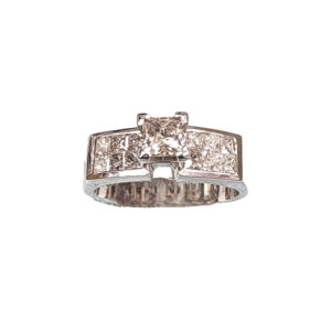 Princess Elle Wedding Ring (WG)
