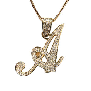 Initial A Pendant