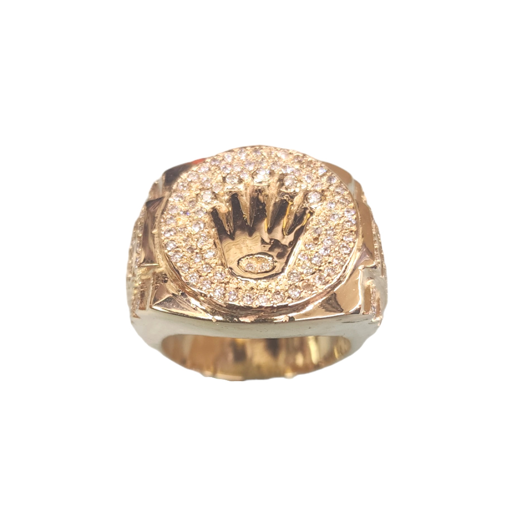 Rolex hot sale crown ring