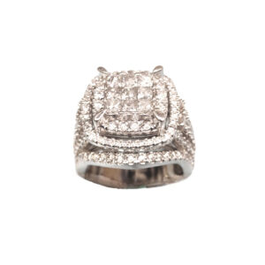 Cocktail Wedding Ring (WG)