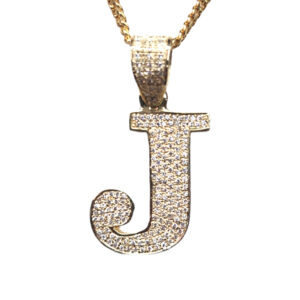 Initial J Pendant