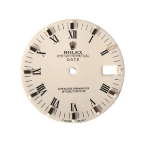 Men's 34mm Date Dial/White