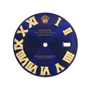 Men's 36mm Datejust Dial/Roman Numeral Blue