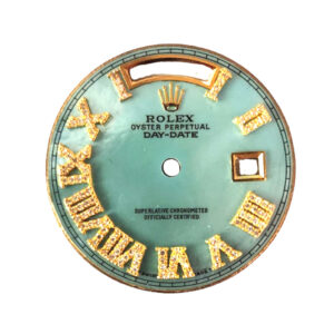 Men's 36mm Day-Date Dial/Mint Green MOP