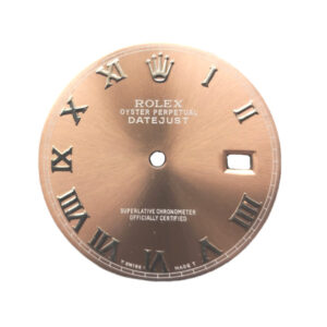 Men's 36mm Datejust Dial/Cognac/Roman Numeral