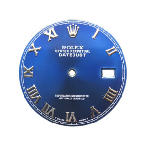 Men's 36mm Datejust Dial/Royal Blue/Roman Numeral