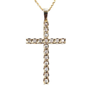 Large Lab Grown Diamond Cross