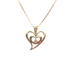 Double Heart Pendant