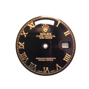 Men's 36MM Day-Date Dial/Black Roman Numeral