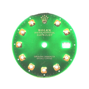 Men's 36mm Datejust Dial/Candy Green